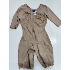 Snatched-Body Faja Colombiana Post Surgery Shapeware Size XXL Beige
